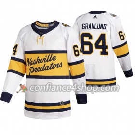 Adidas Maillot de Hockey Nashville Predators Mikael Granlund 64 Adidas 2020 Winter Classic Authentic - Homme